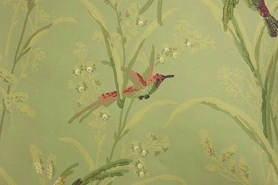 Olive Green Floral Wallpapers