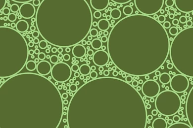 Feijoa And Dark Olive Green Circles Bubbles Sponge Soap Seamless ...