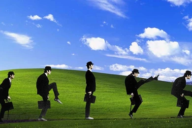 Microsoft Windows Monty Python Windows Xp Silly Walk Wallpapers ...