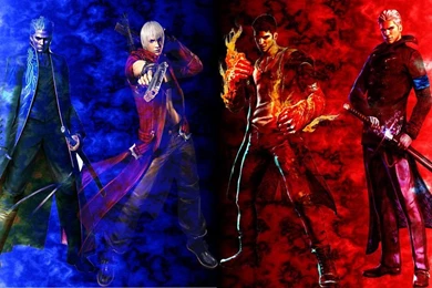 Devil May Cry: Past And Present HD Wallpapers By FenrisWolfblade On ...