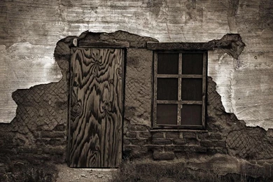 Door And Window On Old House HD Bewitching Wallpapers Free HD ...