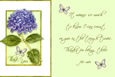 Thank You Card (
