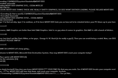 MS DOS Screenshot So JOKES By Auron2 On DeviantArt