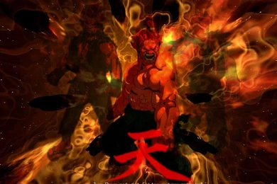 The Powerful Akuma   Street Fighter Wallpapers
