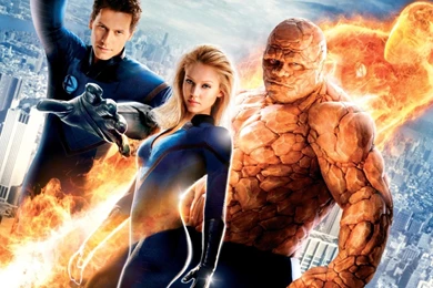 Superheroes fantastic 4 team marvel thing free hd wallpaper.jpg