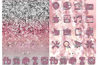 Tiffanydujoiethemes: Pink Diamond Icons