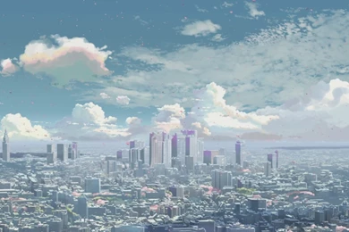 Beautiful Sunset In 5 Centimeters Per Second Wallpapers Anime ...