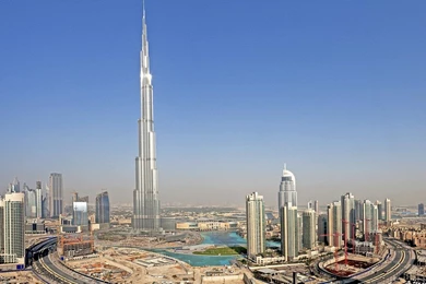 Burj Khalifa Dubai Windows 8 Theme