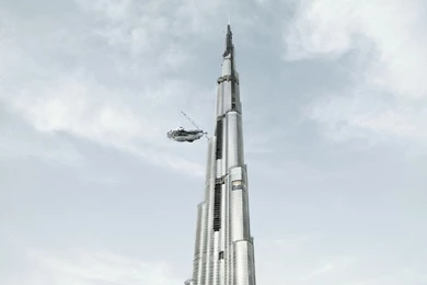 Stop At The Burj Dubai Wallpapers