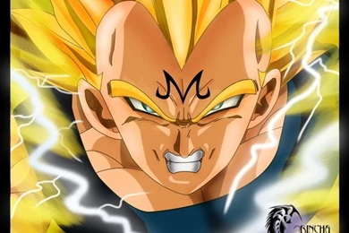 DBZ Majin Vegeta   Wallpaper.