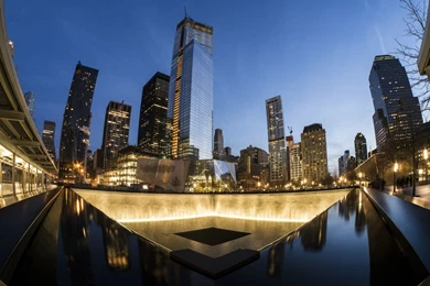 9/11 Memorial Night Fisheye 3 (P1480267)