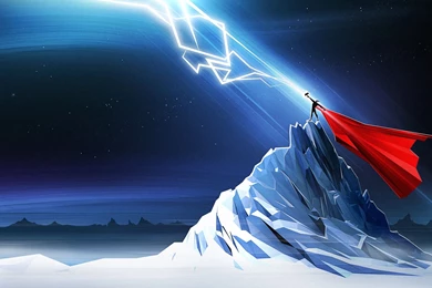 Thor Lightning Art Wallpapers