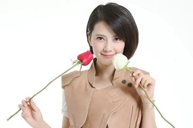 Chinese Model With Flower By Mamattew On DeviantArt