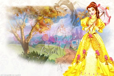Belle   Disney Princess Wallpapers (31322094)   Fanpop