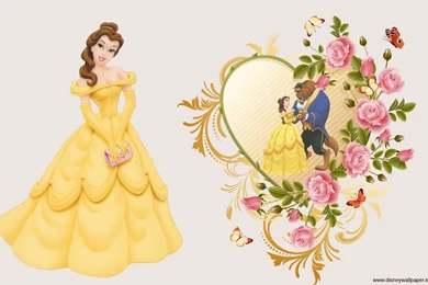 Belle   Disney Princess Wallpapers (35483623)   Fanpop