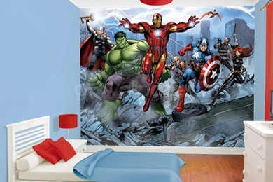 Walltastic The Avengers Assemble Wallpapers Mural   42025