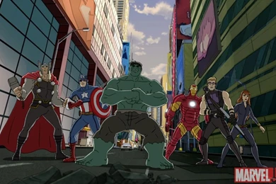 The Avengers Hold Cort On The Impossible Man