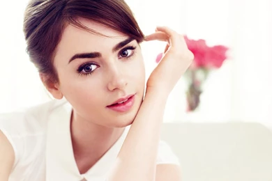 Beautiful Lily Collins 8023 1920 X 1280   WallpaperLayer.com
