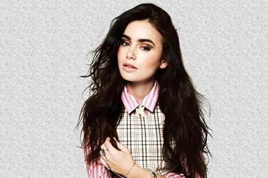 1280x1024 Beautiful Lily Collins Desktop PC And Mac Wallpapers