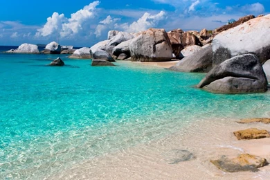 Summer Beach Scene HD Desktop Wallpapers : High Definition ...