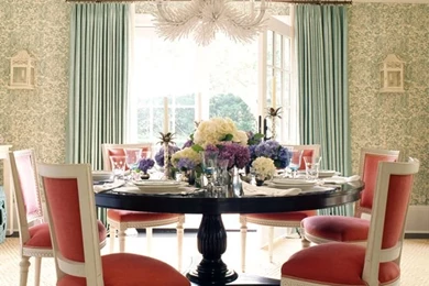 The Peak Of Tres Chic: Needing, Wanting, Loving: Quadrille Wallpapers