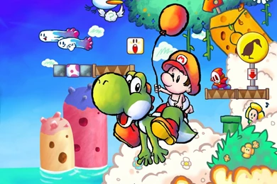 Yoshi's Island   Yoshi Fan Art (29077006)   Fanpop