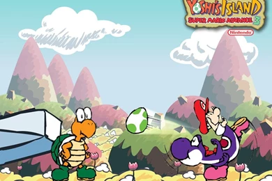 Yoshi's Island Advance   Yoshi Wallpapers (5612427)   Fanpop