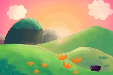 Yoshi Island Sunset By Legionforce On DeviantArt