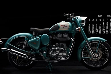 Royal Enfield May 2014 Calendar HD Wallpapers