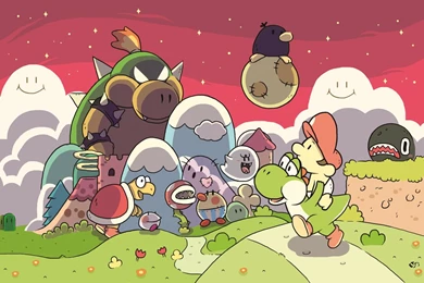 Yoshi's Island Print By Eto86 On DeviantArt