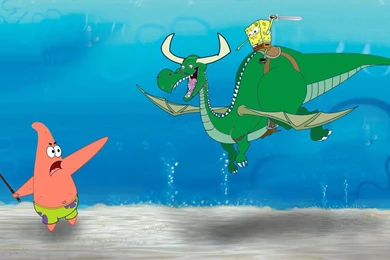 Battle At Bikini Bottom By Anrr On DeviantArt
