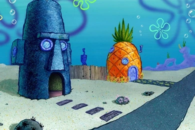 Spongebob bikini bottom wallpaper 158 40996 Desktop Wallpapers ...