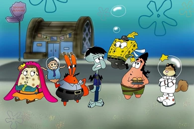 DeviantArt: More Like If We Were In Bikini Bottom By Mirukinousagi