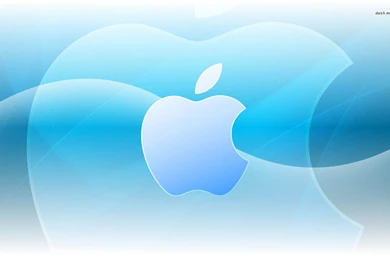 Blue Apple Logo Wallpapers   Computer Wallpapers
