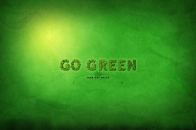 Go Green Wallpapers   Wallpapers HD Base