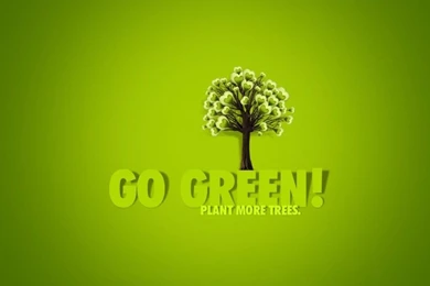 Go Green Save Tree Hd Desktop Wallpapers