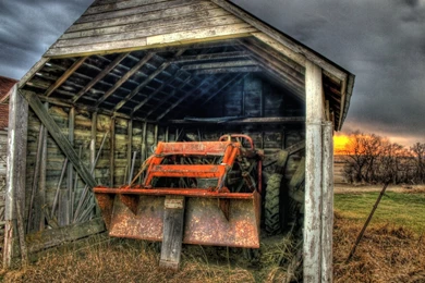 Nelson Farm Tractor HDR By Jaylee4124 On DeviantArt