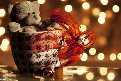 Cute Teddy Bear Gift HD Wallpaper 1080x675.jpg
