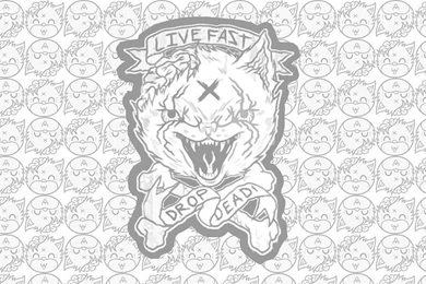 Live Fast, Drop Dead Kitty Wallpapers (Fan Made)