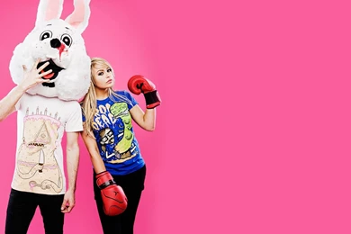 Drop Dead Pink Rabbit HD Wallpapers
