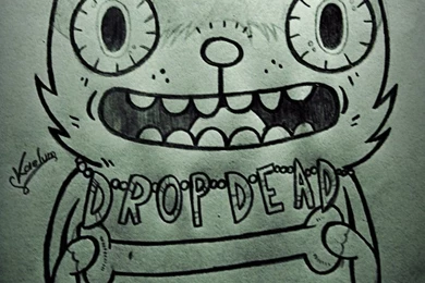 Drop Dead Kitty Brain By Lenv ka On DeviantArt