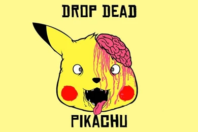 DropDead Pickachu By Kysexual On DeviantArt