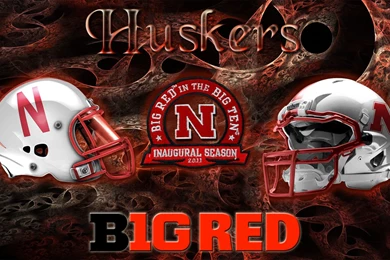 Wallpapers By Wicked Shadows: Nebraska Cornhuskers B1G Red Wallpapers
