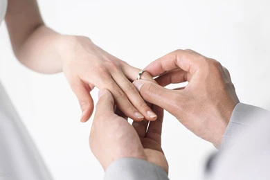 Wedding Ring Hands Marriage Wife Husband Bride Groom