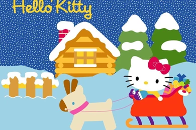 Christmas Hello Kitty Wallpapers   Wallpapers Cave