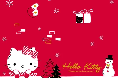 Hello Kitty Christmas Wallpapers