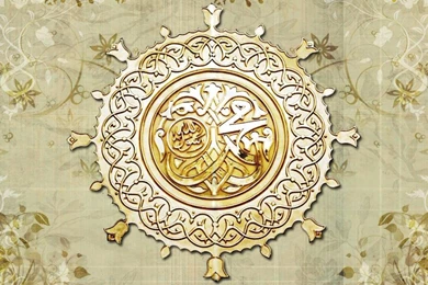 MASJID NABAWI GATE SHEILD WALLPAPER   (