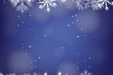 Snowflake Backgrounds Free Vector