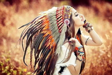 Native American Girl HD Wallpapers
