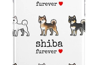 Shiba Inu Wallpapers By Shiba Furever" iPhone Cases & Skins By ...